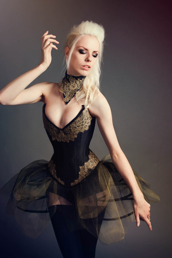 Vixen corset Lara Aimee by Richard Terborg. Hair Jessica vd Zee