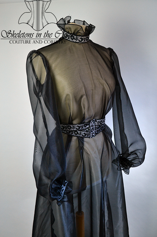 Organza Robe by Skeletons in the Closet