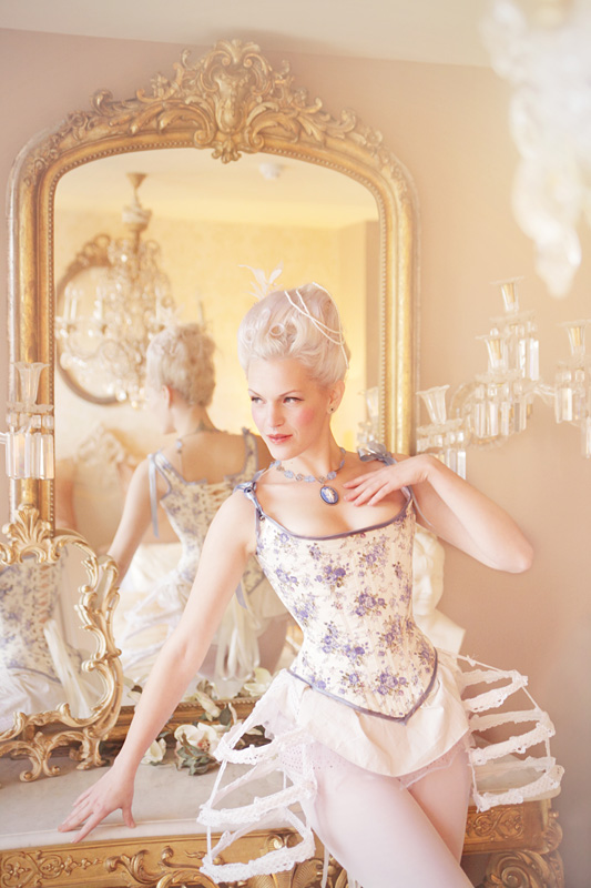 Hybrid Marie Antoinette corset — Skeletons in the Closet Couture